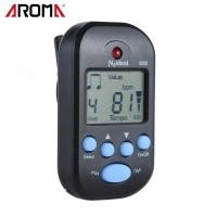 ราคา okoogee ลดกระหน่ำ คลิปสำหรับมืออาชีพดิจิตอลเคาะจังหวะ Metronome หน้าจอ LCD น้ำหนักเบา Mini สำหรับไวโอลินกีตาร์เบสเครื่องดนตรีสีดำ (7790531307)