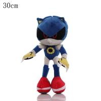 ราคา SONIC the Werehog 1ชิ้นใหม่30เซนติเมตรโซนิคมนุษย์ HOG ตุ๊กตาของเล่นสีดำสีฟ้าเงาโซนิคตุ๊กตานุ่มยัดไส้ของเล่นสำหรับเด็กการ์ตูนตุ๊กตาของขวัญคริสต์มาส (23438357086)