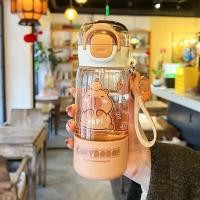 ราคา แก้วน้ำเด็ก Capybara ทรงสุดน่ารัก ดีไซน์น่ารัก สำหรับนักเรียนชั้นประถม ดื่มน้ำได้ 2 ช่อง แก้วน้ำแบบมีหูจับ แก้วน้ำแบบมีหูจับ (24690945450)