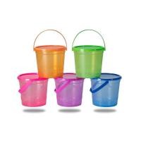 ราคา ถังน้ำแข็ง ถัง 1 ลิตร Size M ถังใส่เหล้าปั่น ถังหูหิ้ว ฝาสีหูสี จัดให้2สี 20ใบ Size M (9912615447)