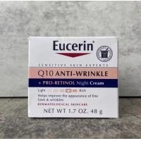 ราคา Eucerin Q10 Anti Wrinkle Face Creme Pro Retinol Night Cream Redness Relief Night Cream ลดเลือนริ้วรอยลึก และยกกระชับ 48g (24734341944)