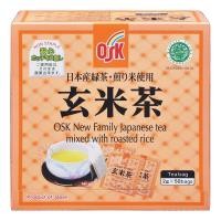ราคา OSK 100 Japanese Green Tea with Roasted Rice Japan Imported โอเอสเค ชาเขียวญี่ปุ่น ผสมข้าวคั่ว 2กรัม x 50ซอง (19670342323)