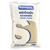 ราคา เซพแพ็ค พริกไทยป่น 1 กก SAVEPAK Ground Pepper 1 kg (21048529185)