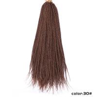 ราคา ผมต่อผมบิดเกลียวเซเนกัลสังเคราะห์แฮร์พีซถักเปีย Braids ในเซเนกัลผมผมเปียสีสันสดใสถักโครเชต์กล่องใส่ผมผมเปีย (20907601981)