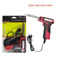 ราคา หัวแร้งบัดกรี ยี่ห้อ MUSCLE COW หัวแร้งด้ามปืน โปรดทราบว่าเป็นหัวแร้งไฟฟ้าและหัวแร้งบัดกรีไฟฟ้า ที่มีกำลัง 30 ถึง 70 วัตต์ สามารถสร้างความร้อนสูงได้ หัวแร้งมีปลายเซรามิก เป็นแบบSPORTTY SOLDERING IRON 