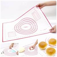 ราคา Silicone Baking Mat แผ่นรองอบซิลิโคน ไฟเบอร์กลาสใช้รองอบและนวดแป้งขนมปัง ขนาด 40 60 cm (112702827)