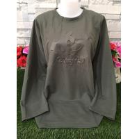 ราคา เสื้อแขนยาว เสื้อยืดผู้หญิง เสื้อยืดสาวอวบ เสื้อผ้าแฟชั่น เสื้อแขนยาวคอกลม เสื้อผ้าสาวอวบ รุ่น2561 (22864764858)