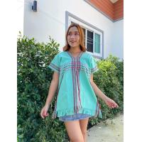 ราคา เสื้อกะเหรี่ยง เสื้อกะเหรี่ยงทอมือ ใส่ได้ทั้งหญิงและชาย (22075086835)