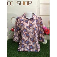 ราคา เสื้อยืดหญิง เสื้อยืด เสื้อยืดสาวอวบ เสื้อยืดแฟชั่นเสื้อ เสื้อแฟชั่นผญ สาวอวบ เสื้อลายดอก เสื้อสงกรานต์ รุ่น310 311 (24336983462)