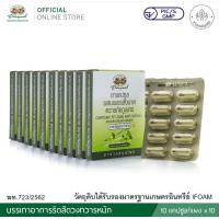 ราคา ยาแคปซูลผสมเพชรสังฆาต ตราอภัยภูเบศร ขนาดบรรจุ 10 แคปซูล แผง 10 แผง (21120263182)