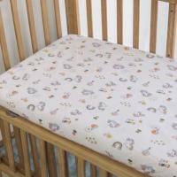 ราคา Lalemon ผ้าปูเตียงเด็ก แบบรัดมุม Baby Crib Sheet 120x65 cm ผ้าปูที่นอนเด็ก cotton ไร้สารเรืองแสง ผ้าปูเตียงเด็ก Ikea (14389338844)