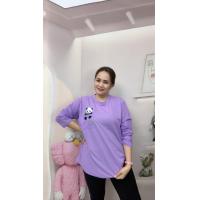 ราคา เสื้อยืดหญิง เสื้อยืดสาวอวบ เสื้อยืดแฟชั่น เสื้อยืดแขนยาว เสื้อยืดวินเทจ เสื้อผ้าสาวอวบ รุ่น2531 (22840588251)