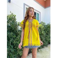ราคา เสื้อกะเหรี่ยง เสื้อกะเหรี่ยงทอมือ ใส่ได้ทั้งหญิงและชาย (22075086841)