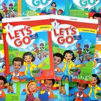 ราคา ชุด 2 เล่ม หนังสือเรียนภาษาอังกฤษ Oxford Lets Go 5th Student Book Work (24455994812)