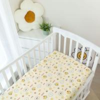 ราคา Lalemon ผ้าปูเตียงเด็ก แบบรัดมุม Baby Crib Sheet 120x65 cm ผ้าปูที่นอนเด็ก cotton ไร้สารเรืองแสง ผ้าปูเตียงเด็ก Ikea (18931892546)