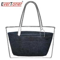 ราคา EverToner Felt Insert Bag Organizer For COACH CITY 33 Tote Makeup Handbag Organizer Travel Inner Purse Women Portable Cosmetic Inside Bags กระเป๋า (15291021791)