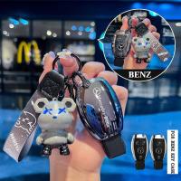 ราคา ที่ใส่กุญแจรถ Benz เคสกุญแจ BENZ GLC CLA250 W204 เคสกุญแรถยนต์ benz CLA E S GLC พวงกุญแจ benz (22580442756)