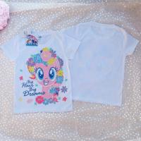 ราคา เสื้อยืดเด็ก 4 10ขวบ ลายโพนี่ ลิขสิทธิ์แท้ ผลิตในไทย My Little Pony ผ้าคอตตอน งานดิสนีย์ แบรนด์แท้ (22510521110)