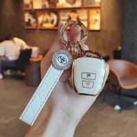 ราคา 2ปุ่ม ปลอกกุญแจ TOYOTA เคสกุญแจรถ toyota YARIS พวงกุญแจรถ toyota yaris ativ พวงกุญแจรถ yaris (22978015221)