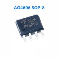 ราคา 10Pcs AO4606 SOP 8 AO 4606 SOP8 N P แบบ Dual Channel MOS Field Effect หลอดชิป IC ใหม่ (8117906757)