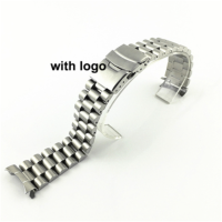 ราคา สำหรับ Seiko สายรัดแท่งสแตนเลสสตีล20มม 22มม สายรัดข้อมือแนวสปอร์ตของผู้ชาย SRPD63K1 Skx007 Skx009 (24026647410)