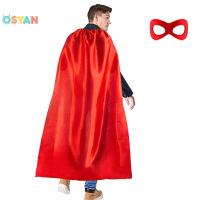 ราคา OSYAN เสื้อคลุมและหน้ากากซูเปอร์ฮีโร่สำหรับผู้ใหญ่ผู้ชายผู้หญิงชุดซุปเปอร์ฮีโร่แต่งตัวงานปาร์ตี้ฮาโลวีน (23651654042)