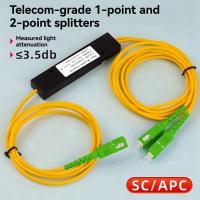ราคา Fiber Optic Splitter Pigtail SC 1 2 Dual Window Coupler for Fibre Communication System (24609422184)