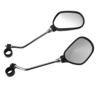 ราคา 1 Pair Bike Rearview Mirror Safety Bicycle Rear View Glass Mirrors Adjustable Cycling Rearview Left Right Mirror (19590552740)