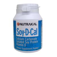 ราคา NUTRAKAL Soy D Cal 30 เม็ด แคลเซียม บำรุงกระดูก ป้องกันกระดูกพรุน มี วิตามินดี ช่วย ดูดซึมแคลเซียม (23849001546)