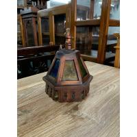 ราคา โคมไฟแขวนรังแตนไม้สัก โคมไฟแขวนรังแตนกระจกสี โคมไฟภายนอกอาคาร ห้องนั่งเล่น ห้องรับแขก โคมไฟเพดาน โคมไฟห้อย โคมไฟแขวน โคมไฟไม้สัก โคมไฟตกแต่ง (21402931194)