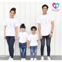 ราคา เสื้อยืด ทีม ครอบครัว เพื่อน คู่รัก สกรีนลายนาฬิกา (21316457312)