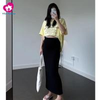 ราคา Kiss Mummy กระโปรงคนท้อง Maternity Skirt กระโปรงคนท้อง กระโปรงยาวถัก กระโปรงคลุมสะโพก ไม่มีพยุงหน้าท้อง สีเทา ดำ ผ้านุ่ม S 5XL 40 100 กก (24546473172)