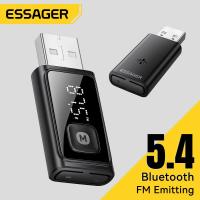 ราคา Essager เครื่องส่งสัญญาณ FM ในรถยนต์ตัวแปลงบลูทูธบลูทูธ5 4 108ช่วงความถี่87 5 ไมโครโฟนในตัวโทร HD อะแดปเตอร์ USB A เชื่อมต่อรับจากระยะไกล FM อะแดปเตอร์5 4บลูทูธสำหรับรถยนต์ (24958081534)