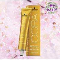 ราคา ไม่แถมไฮ Schwarzkopf Igora Royal Absolutes 60 ml สีสำหรับปิดผมขาว (24684874403)