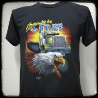 ราคา เสื้อ3d เสื้อฮาเลย์ นกTrucker ผ้า บาง 50 (10064543549)
