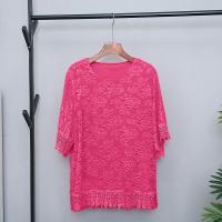 ราคา LH Sunshine ของขวัญสำหรับคุณแม่ เสื้อลูกไม้แขนสั้น เสื้อผ้าแฟชั่น เสื้อลูกไม้ไซส์ใหญ่สวย (939868965)