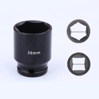 ราคา ลูกบล็อกยาว ดำ 6 หุน 3 4 เบอร์ 38 มิลลิเมตร ขันถังเครื่องซักผ้า (24753099436)