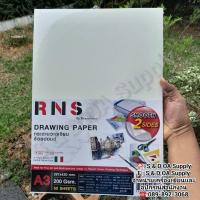ราคา Renaissance กระดาษ 100 ปอนด์ ขนาด A3 RNS กระดาษวาดเขียน ชนิดผิวเรียบและผิวหยาบ หนา200แกรม บรรจุ 50แผ่น (23426947755)