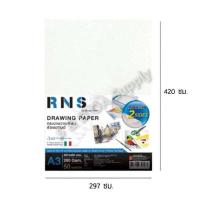 ราคา Renaissance กระดาษ 100 ปอนด์ ขนาด A3 RNS กระดาษวาดเขียน ชนิดผิวเรียบและผิวหยาบ หนา200แกรม บรรจุ 50แผ่น (23426947754)