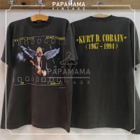 ราคา NIRVANA เสื้อวงร๊อค ป้าย USA ตอกปี 1999 วินเทจ men tshirt vintage shirt (22640059604)
