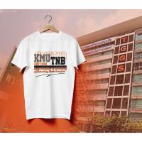 ราคา เสื้อยืด KMUTNB มหาวิทยาลัยเทคโนโลยีพระจอมเกล้าพระนครเหนือ ชุด4 มี 3 สี สีขาว สีดำ สีส้ม ใส่สวยๆเลย Cotton S 5XL (24421300577)