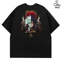 ราคา HOT เสื้อยืดคอกลม DFT ลายอนิเมะ NARUTO MADARA สีดำ อุจิวะ มาดาระ นารูโตะ แขนสั้น การ์ตูน เสื้อยืดผู้ชาย (21829696188)