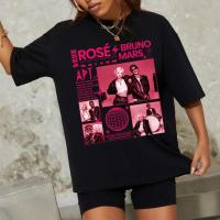 ราคา พร้อมส่ง Retro Rose Bruno Mars APT Graphic T shirt APT Apateu กุหลาบเพลงใหม่ เสื้อยืดของขวัญสไตล์กุหลาบ S 5XL (22985418715)