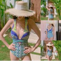 ราคา ชุดว่ายน้ำวันพีซ สไตล์เกาหลี สีสันสดใส เกาะอก ลายดอกเดซี่ สำหรับผู้หญิง 243 (7986429608)