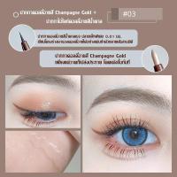 ราคา ซื้อ 1 แถม 1 3ce อายแชโดว์ อินไลเนอร์ 2in1 ปากกาเขียนหัวตา ทาตา เขียนใต้ตาดอลลี่อาย Silkworm Eye Shadow Cosmetics เครื่องสำอาง กันน้ำ โกลด์ Eyeliner มีให้เลือกหลายสี (24818636028)