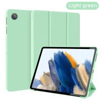 ราคา สำหรับซัมซุงกาแล็กซีแท็บ S10 FE 10 9นิ้ว SM X526B SM X520 S9หนัง TPU TPU แท็บเล็ตแม่เหล็กขาตั้งพับได้ Tri เคสสำหรับกาแล็คซี่แถบ S10 FE (24320303789)