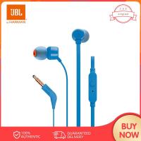 ราคา ชุดหูฟังสเตอริโอสำหรับ JBL T110 3 5มม หูฟังแบบมีสายหูฟังสำหรับเล่นกีฬาควบคุมในสายแฮนด์ฟรีปรับแต่งพร้อมไมโครโฟนหูฟังเกมกีฬา (23928765757)