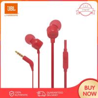 ราคา ชุดหูฟังสเตอริโอสำหรับ JBL T110 3 5มม หูฟังแบบมีสายหูฟังสำหรับเล่นกีฬาควบคุมในสายแฮนด์ฟรีปรับแต่งพร้อมไมโครโฟนหูฟังเกมกีฬา (23928765759)
