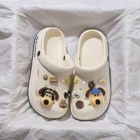 ราคา รองเท้าแตะแบบมีส้นสำหรับผู้หญิงในช่วงฤดูร้อนปี 2024 สวมใส่สบาย ยางกันลื่น สวมใส่สบาย พื้นรองเท้าแบบหนา รองเท้าแตะแบบมีส้น EVA รองเท้าแตะแบบมีส้น (24483262268)