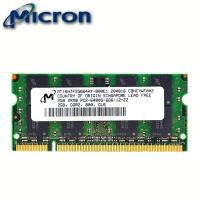 ราคา Original Micron 2GB DDR2 800MHz PC2 6400 for laptop RAM Memory (599194015)